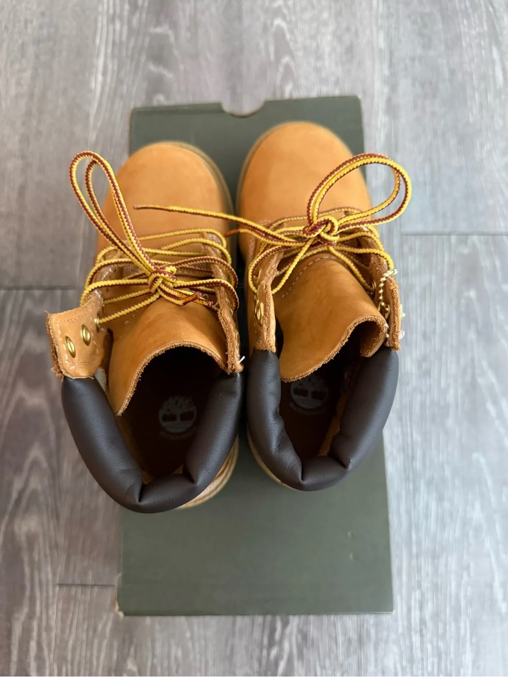 Timberland Kid's Wheat Lace-Up Hiking Boots